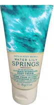 Creme Corporal Bath & Body Works Water Lily Springs - 70G