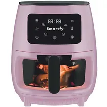 Fritadeira Elétrica Smartfy AF03RS 1.400 Watts 3.6 Litros 220V ~ 50/60HZ - Rosa/Preto