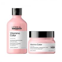 Kit Capilar L'Oreal Serie Expert Vitamino Color Shampoo 300ML + Mascara 250ML