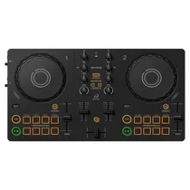 Mesa de Som para DJ Alphatheta DDJ-FLX2 - 2 Canais - USB-C/Aux - Preto