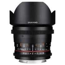 Lente Cine Samyang Nikon VDSLR 10MM T3.1 II Ed As