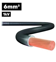 Cabo Flexível Silnax 1KV Hepr 1*6MM 100M Preto