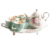 Conjunto de Porcelana para Cha e Café 8PÇ.
