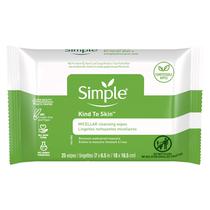 Lenco Demaquilante Simple Kind To Skin Micellar - 25 Unidades