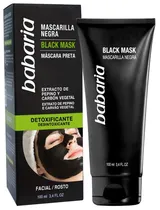 Máscara Facial Babaria Extrato de Pepino e Carvão Vegetal - 100ML