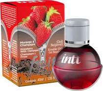 Gel Beijável Intt Fruit Sexy Morango & Champagne 40ML