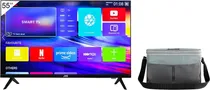 Combo Smart TV LED JVC 55" LT55N775U 4K Uhd/Wifi + Bolsa Térmica Igloo