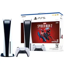 Console Sony Playstation 5 CFI-1215A Spider-Man - 825GB - 4K - 1 Controle - Bivolt - Branco