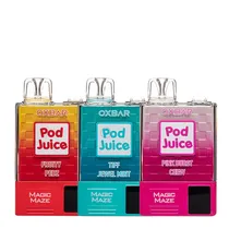 Pod Descartavel Oxbar 10K 10000 Puff - Banana Ice
