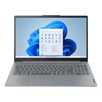 Notebook Lenovo Ideapad Slim 3I 82XB00HVUS - Intel N100 - 4/128GB SSD - 15.6" - Arctic Grey