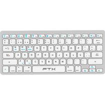 Teclado FTX B1000 Ultra Slim Sem Fio - Prata (Portugues)