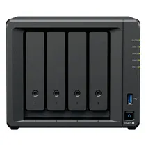 Servidor Nas Synology Diskstation DS425+ Intel Celeron J4125 4 Baia - Preto