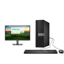 Kit Desktop Dell Optiplex 7040 - Intel i7-6700 3.40GHZ - 16/256GB SSD - com Mouse e Teclado + Monitor Dell E2222H - 22’’
