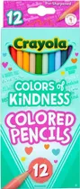 Lápis de Cor Crayola Colors Of Kindness Colored Pencils - 68-2114 (12 Unidades)