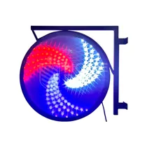 Barber Pole BMB17-B Redondo LED 220V