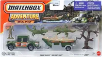Carrinho Swamp Raider/MBX Raft Boat Matchbox Mattel - H1235/JCN13