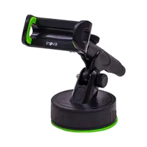 Suporte de Celular para Carro Inova SP-408 / 360º - Preto/Verde