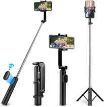 Tripe p/Cel Ur UF-04 Selfie Stick 1.8M Preto