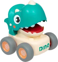 Carrinho Dino com Apito Verde Escuro Buba - 17244