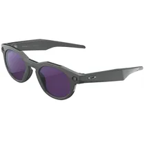 Óculos de Sol Smart Oakley Meta HSTN - Black/Clear To Amethyst Transitions