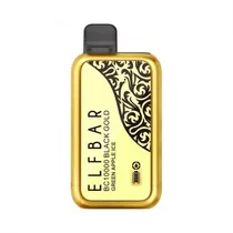 Dispositivo Descartavel Elf Bar BC10000 Black Gold Edition Green Apple Ice