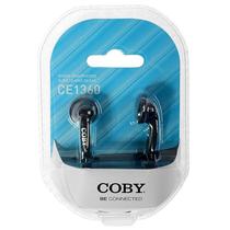 Fone de Ouvido Coby CE1360 com Cabo de 1.2 Metros - Preto