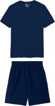 Conjunto de Pijama Hydrant PJ00001 Azul Navy - Masculino