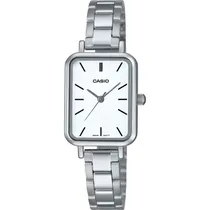 Relógio Casio LTP-V009D-7EUDF Analógico Feminino - Silver/White