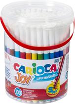 Marcador Carioca Joy Super Washable - 43176 (100 Cores)