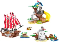 Cogo Pirate Treasure Island 3 Em 1 - 3071 (260 Peças)