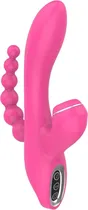 Vibrador Feminino Intt Triple Stimulation - Rosa