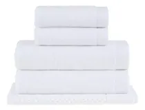 Buddemeyer Kit 5 Pecas Gigante Dual Air Algododon Branco