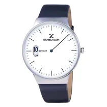 Relógio Analógico Masculino Daniel Klein Fiord DK11908-4 - Azul e Prata