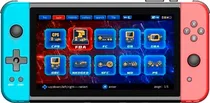 Console Game Powkiddy X70 64GB 5000 Jogos Em 1 - Red/Blue