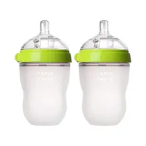 Biberón 2 Piezas Verde 250ML Comotomo 0036 3M+