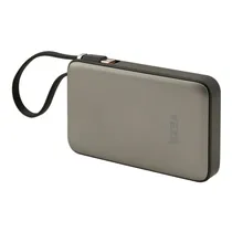 Carregador Portátil Vezr VP04 - 20W - 10000MAH - USB-C/Wireless - com Cabo USB-C - Display LED - Preto