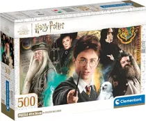 Quebra-Cabeça Harry Potter Clementoni - 35534 (500 Pçs)
