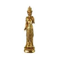 Figura Decorativa de Buda Concepts 437-0411385 53 CM Dorado