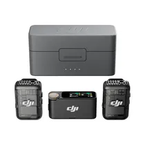 Micrófono Inalámbrico Dji Mic 2 2TX+1RX + Case de Carga Negro