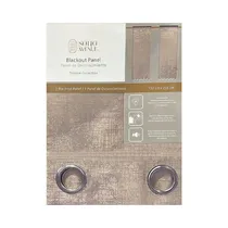 Cortina Opaca Soho Texture Collection Pbltextau 132 X 228 CM Taupe
