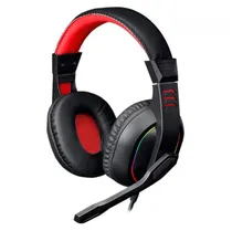 Headset Gamer Redragon Ares H120 RGB P2 + Adaptador 3.5MM - Preto  Headset Gam...