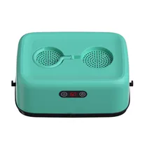 Mini Secador de Roupa PHDZ-09 / 600W / Suporta Ate 10KG Aprox / 110-220V ~ 50/ 60HZ - Verde