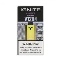 Dispositivo Descartavel Ignite V120 Pro 12000 Puffs Gold Grape Ice