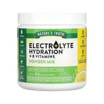 Suplemento Nature's Truth Electrolyte Hydration + B Vitamins Lemon 121GR