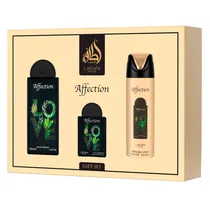 Perfume Lattafa Kit Affection c/ 3 PCS