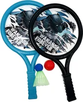 Kit de Raquetes Marvel Avengers Black Panther Boom Ball Ja-Ru - 6826 C