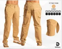 Discovery Pantalon Hibrido Liso DX 4576-311-76816KHK (T)34