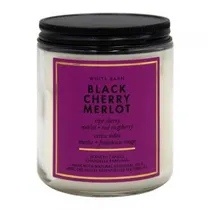Vela Aromática Bath & Body Works Black Cherry Merlot 198G