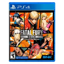 Jogo Fatal Fury City Of The Wolves Special Edition para PS4