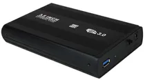 Gaveta Satellite AX-332 para HD 3.5" SATA USB 3.0 Preto (Até 4TB)